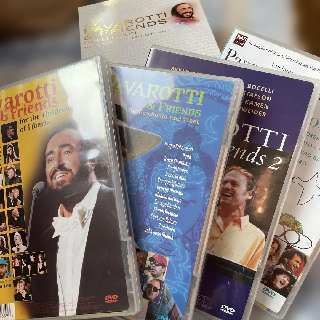 Pavarotti & Friends DVD ４枚セット　パバロッティ