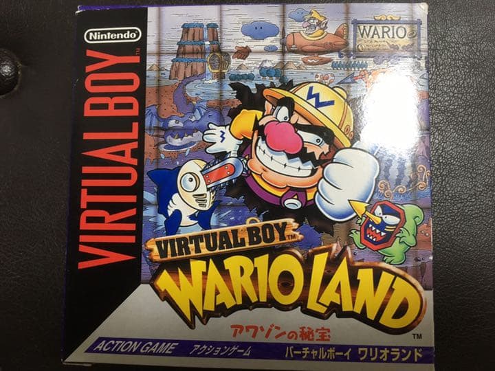 ワリオランド　アワゾンの秘宝　バーチャルボーイ　ソフト