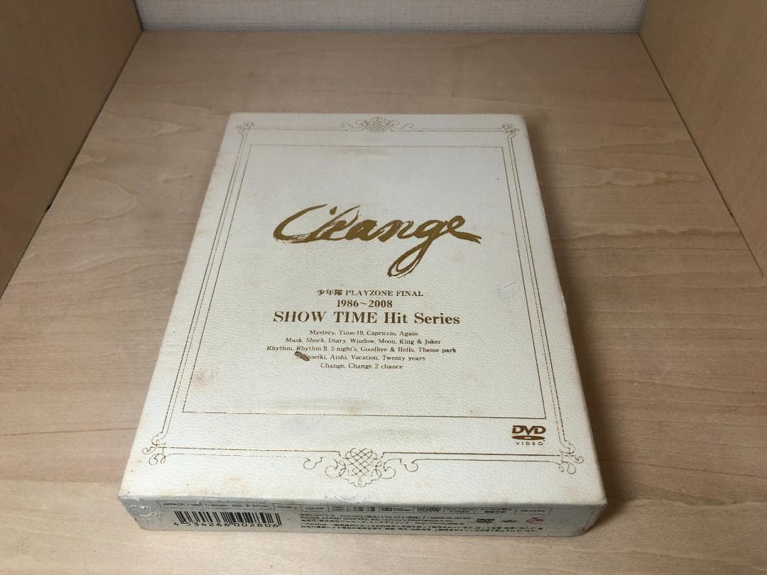 DVD 少年隊 PLAYZONE FINAL 初回限定盤