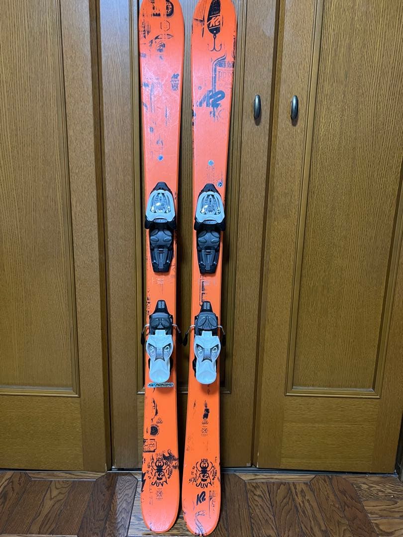 K2 JUVY 129cm ツイン 子供用 フリーライドスキー