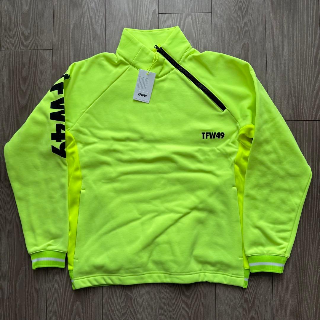 新品未使用　TFW49 ハーフジップ　プルオーバー　サイズS