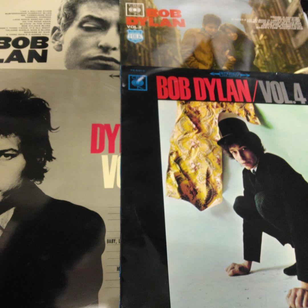 ['66年LPx4] ボブディラン! 第1～4集 国内希少初回盤ペラジャケット