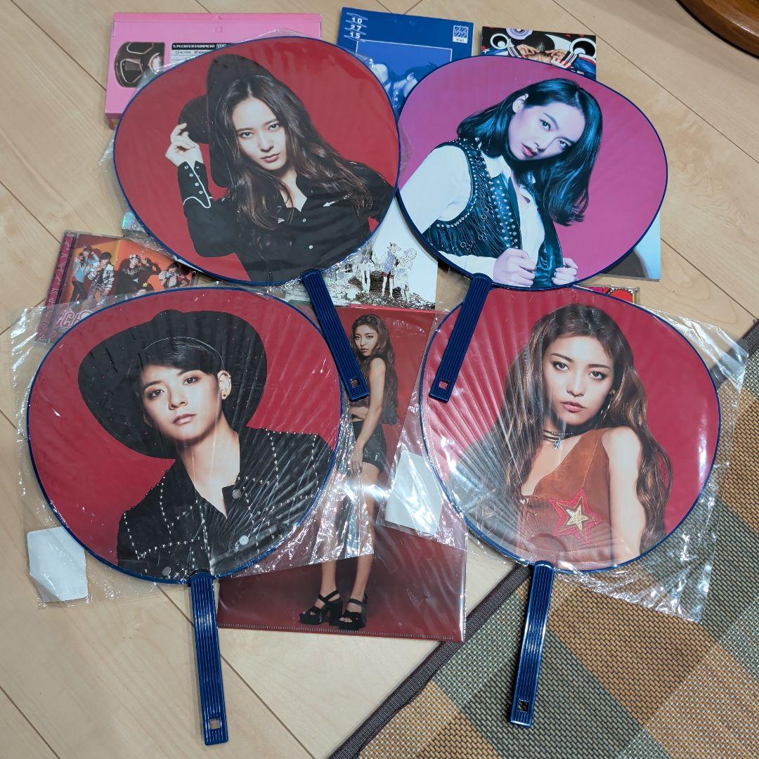 f(x) 4walls electric shock NU ABO うちわセット