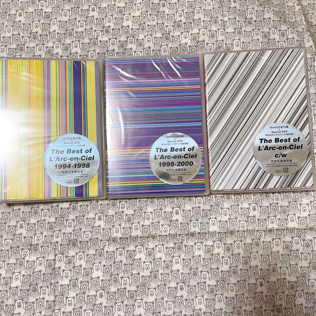 【送料込み】初回限定The Best of L'Arc-en-Ciel 3点