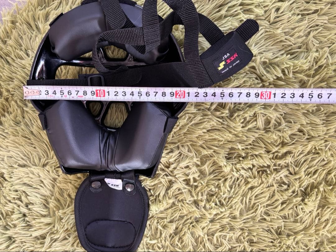 SSK キャッチャー用防具セット 子供用　ブラック ソフトボール