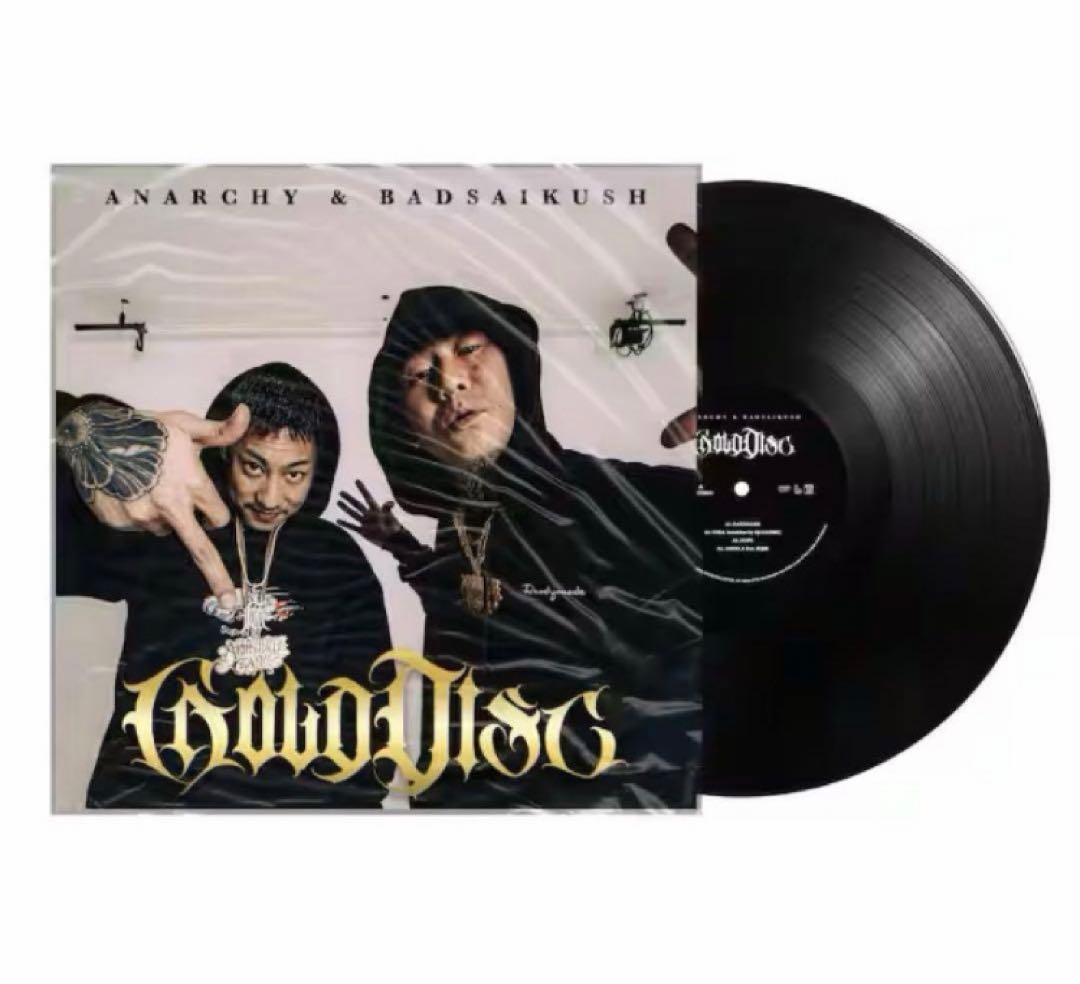 舐達麻　ANARCHY BADSAIKUSH LP レコード bad hop