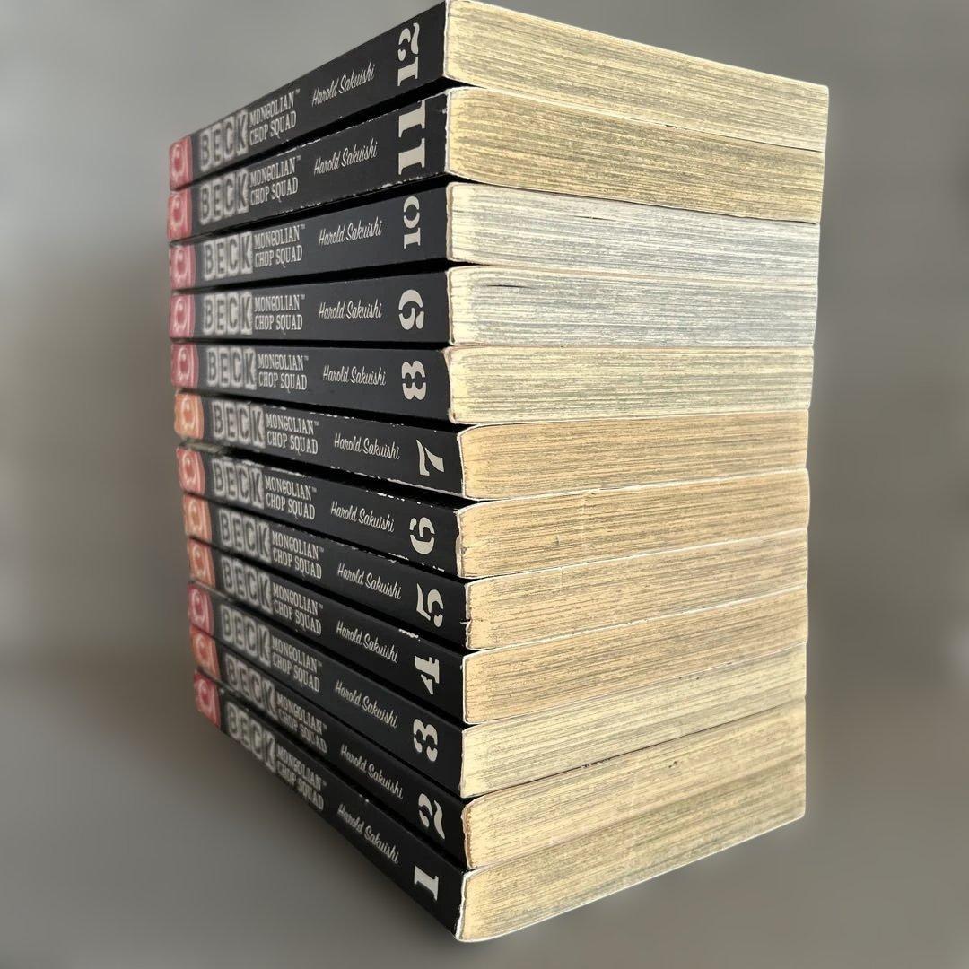BECK Vol.1～12 (ハロルド作石) 中古コミック(英語)