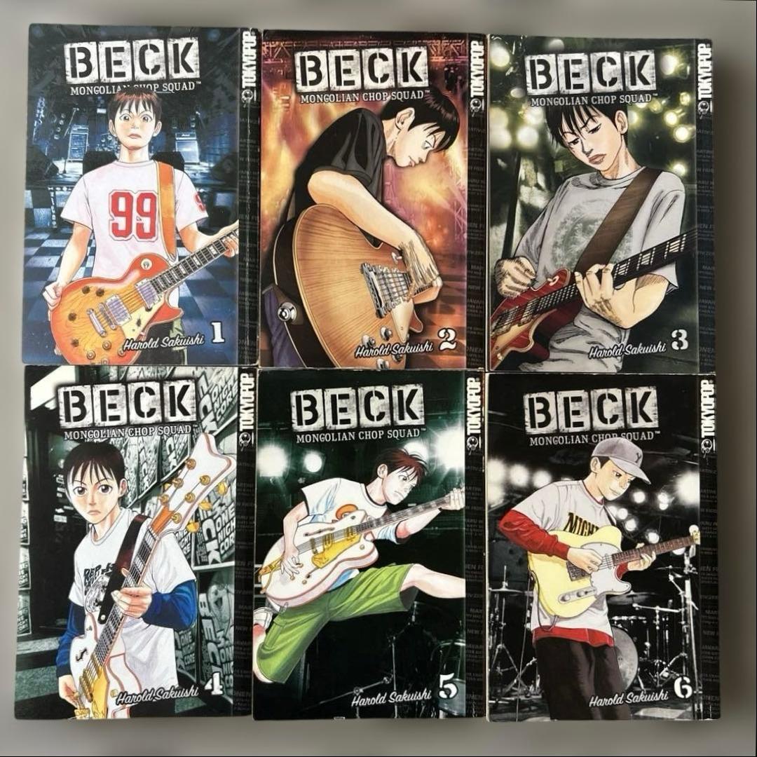 BECK Vol.1～12 (ハロルド作石) 中古コミック(英語)