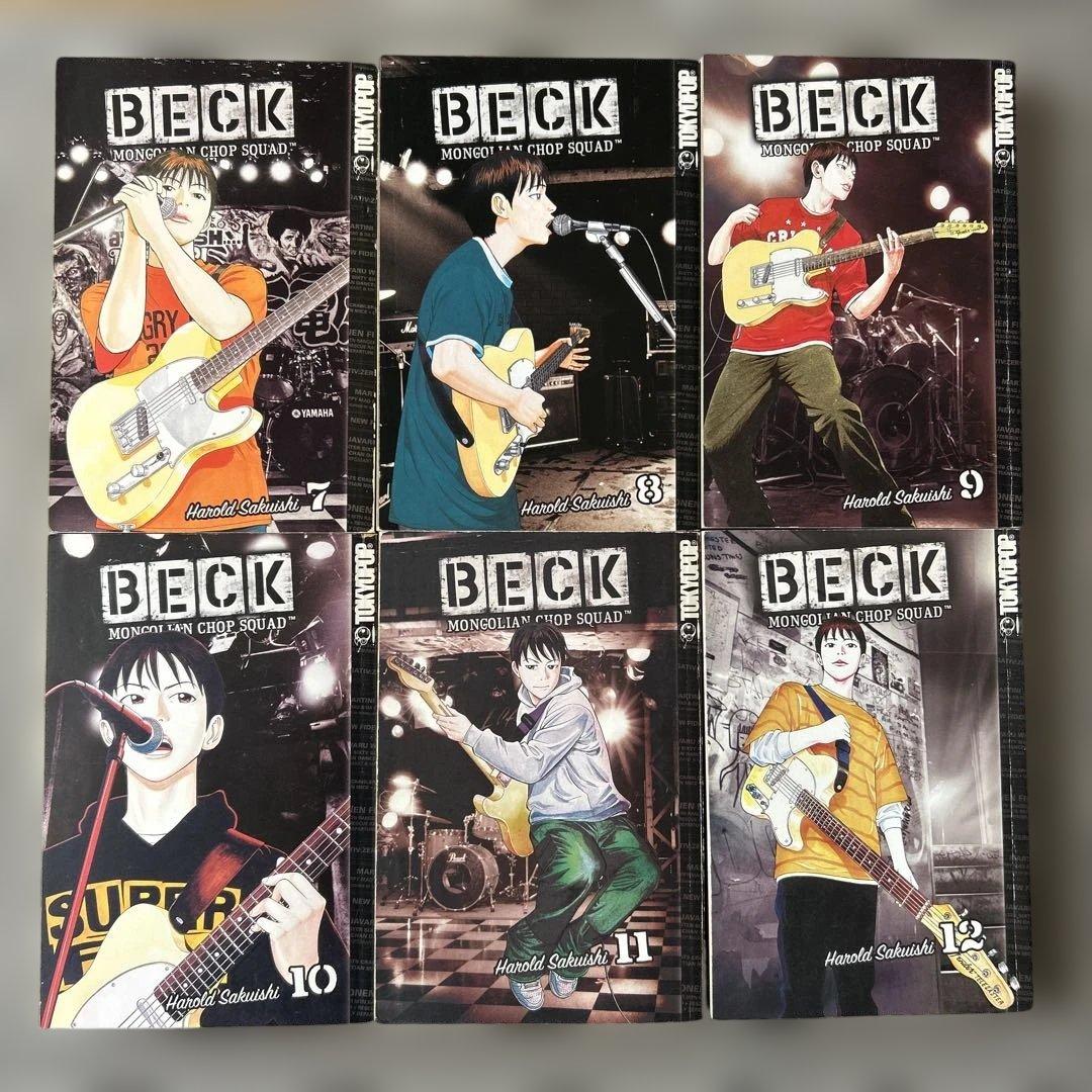 BECK Vol.1～12 (ハロルド作石) 中古コミック(英語)