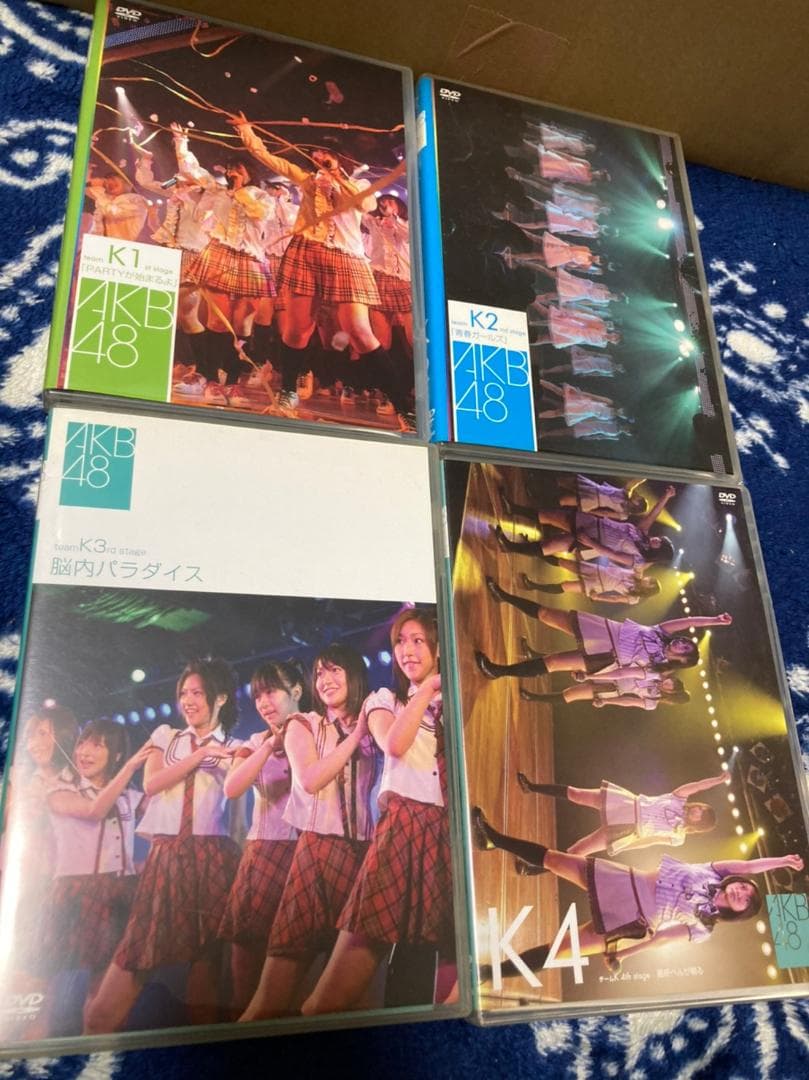 AKB48　DVD teamK チームK　1st 2nd 3rd 4th　5th