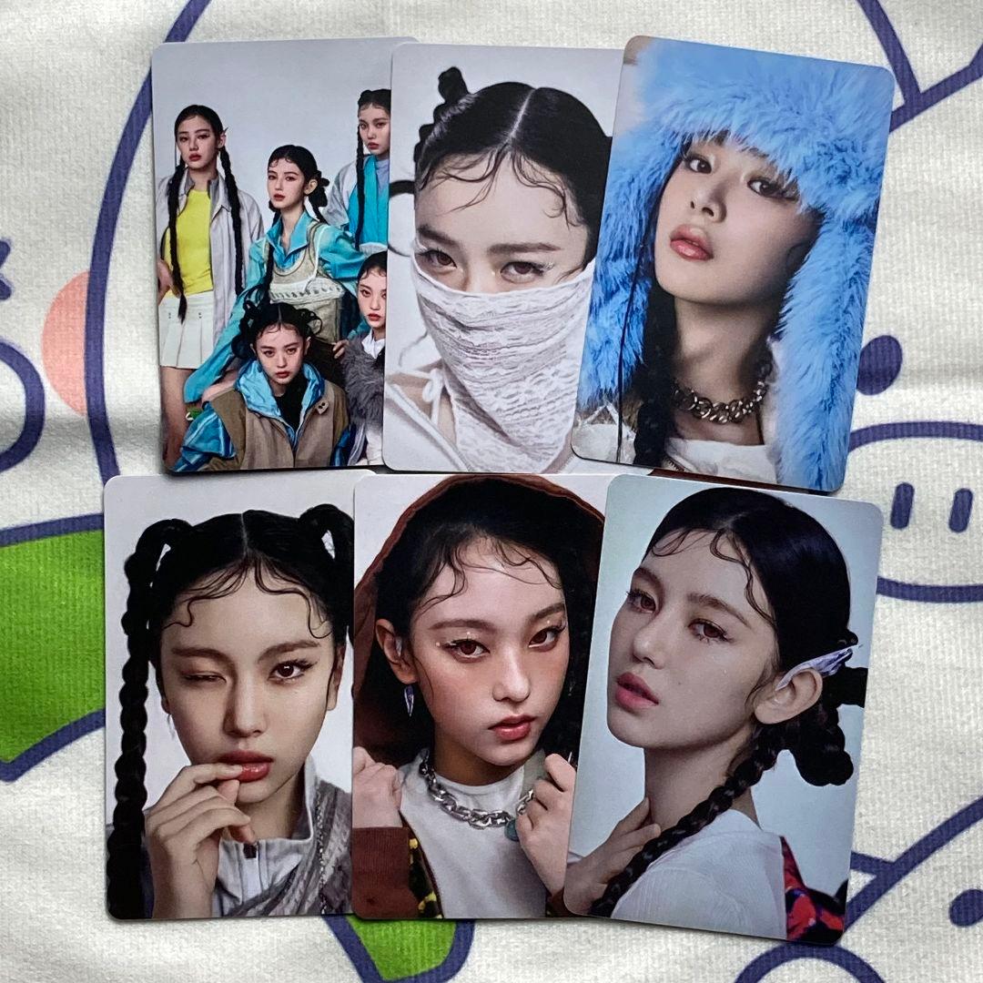 2025 NewJeans 香港 complexcon トレカ6枚