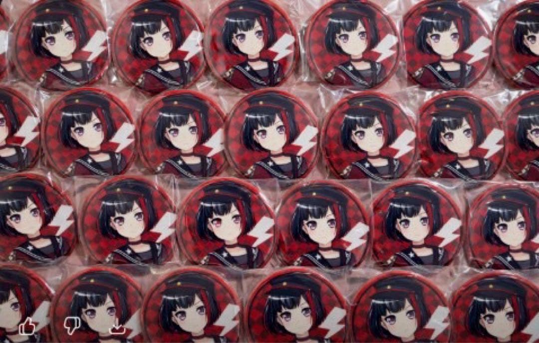 バンドリ 美竹蘭 WonderGOO 缶バッジ 26個