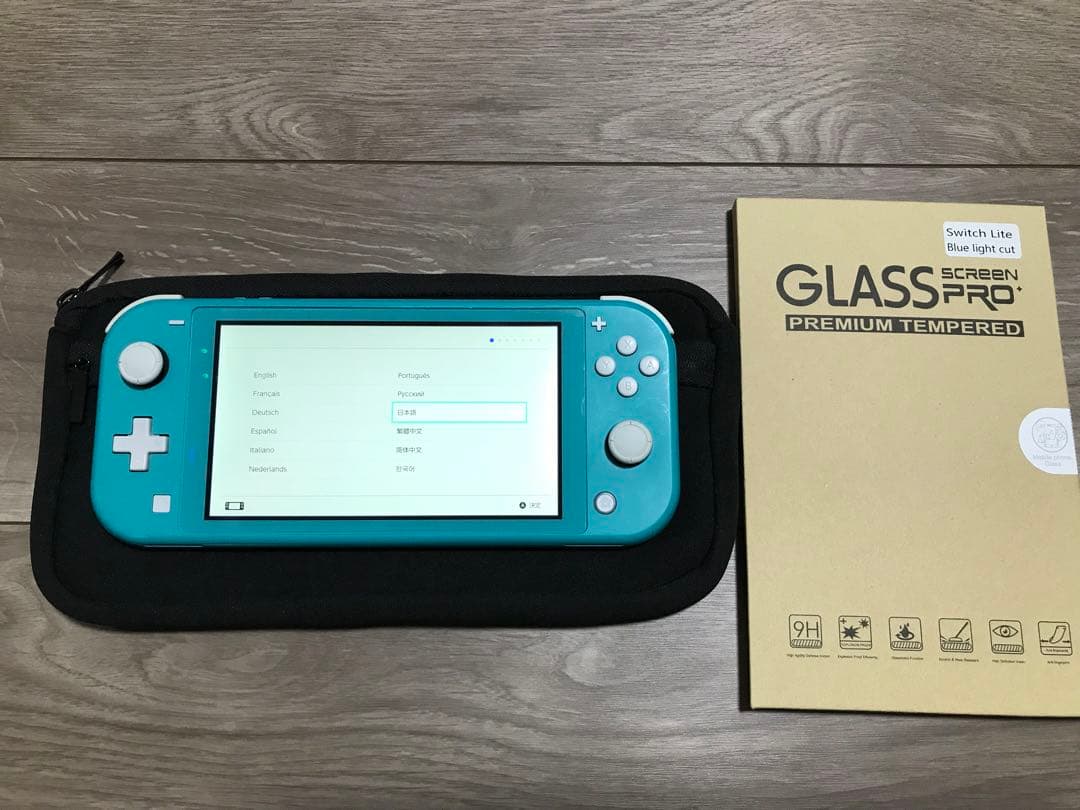 Nintendo Switch Lite ターコイズ 本体　新品保護フィルム付き