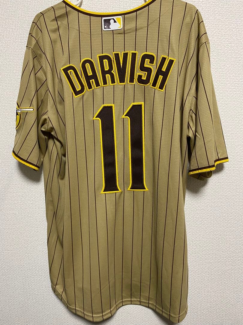 ダルビッシュ有 パドレス ユニフォーム ナイキ　Lサイズ