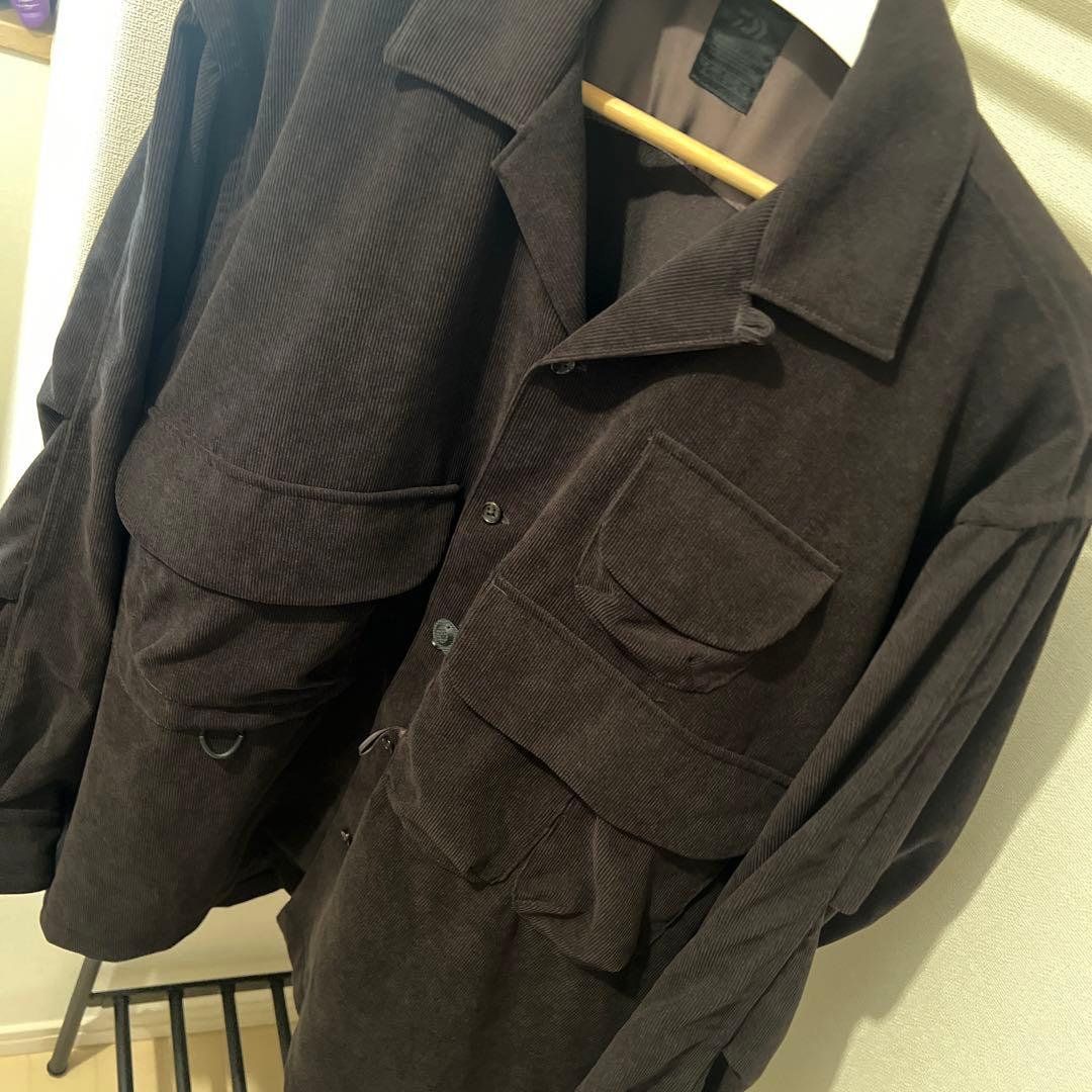 daiwa pier39 ダイワピア コーデュロイシャツ L