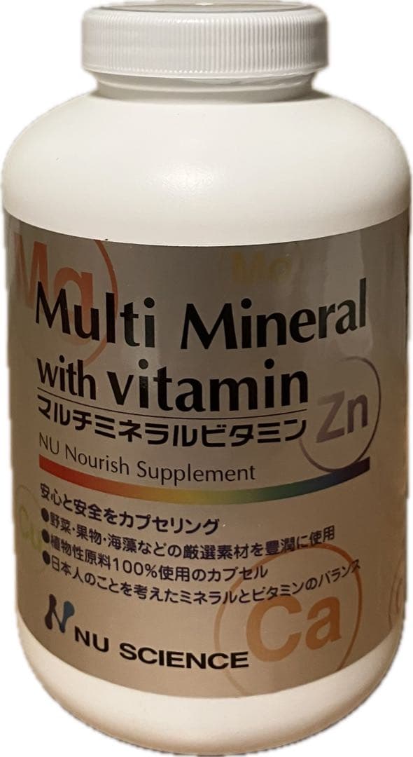 【正規品】ニュー・サイエンス ／マルチミネラルビタミン 180カプセル