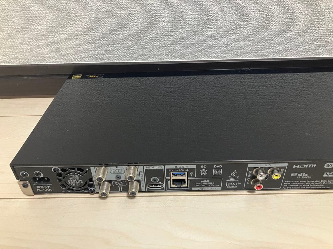 BDZ-ZT1500 本体のみ　動作品　ブルーレイレコーダー