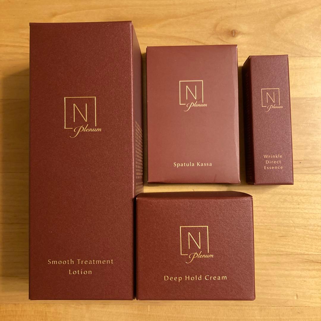 N オーガニックプレナム　ローション・クリーム・美容液・スパチュラカッサ