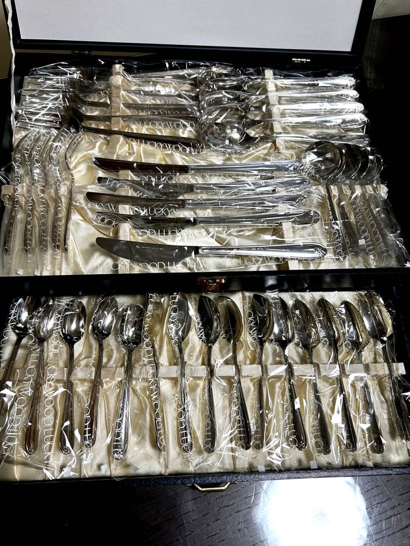 ラッキーウッド　カトラリーセット　マリエッタ　ディナーセット〈40本セット〉