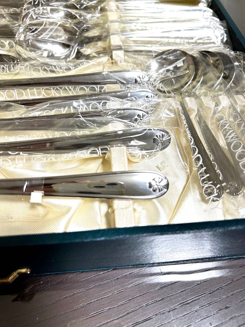 ラッキーウッド　カトラリーセット　マリエッタ　ディナーセット〈40本セット〉