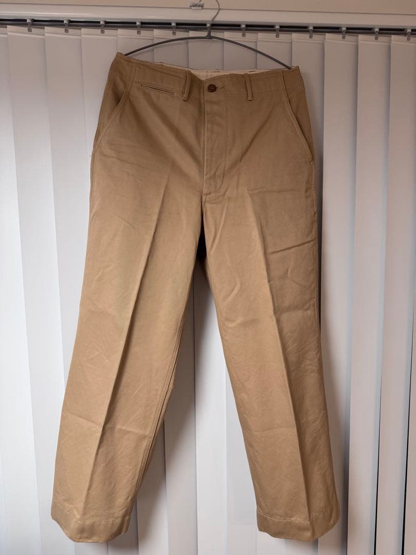 パンツ TIMEWORN CLOTHING MILLTARY CHINO SIZE 32