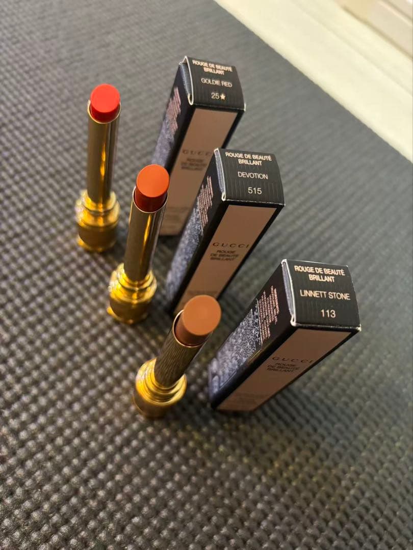GUCCI 口紅 ROUGE DE BEAUTÉ BRILLANT セット