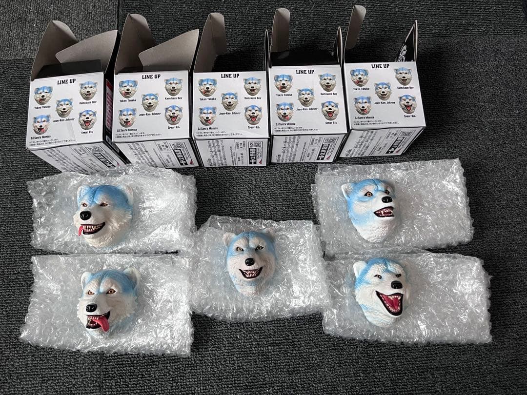 MWAM 一番くじ　フェイスマグネット　コンプリートセット