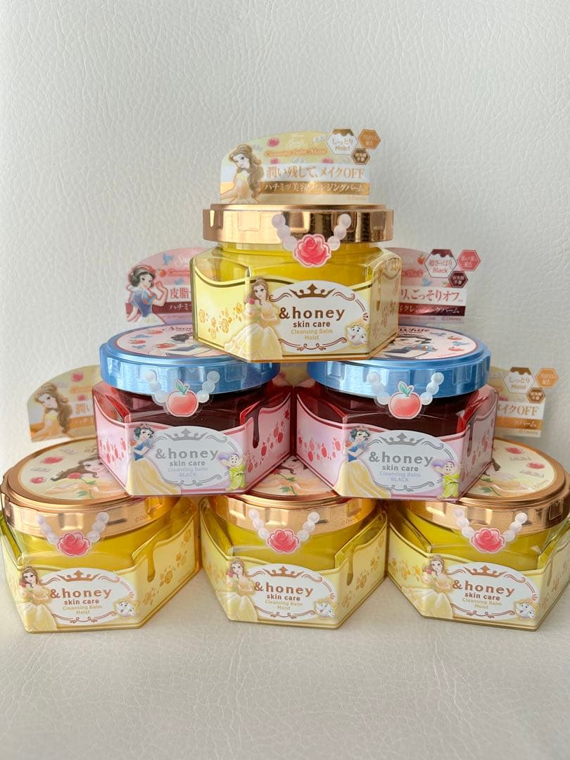 &honey クレンジングバーム ディズニープリンセス　ベル　白雪姫　6点セット