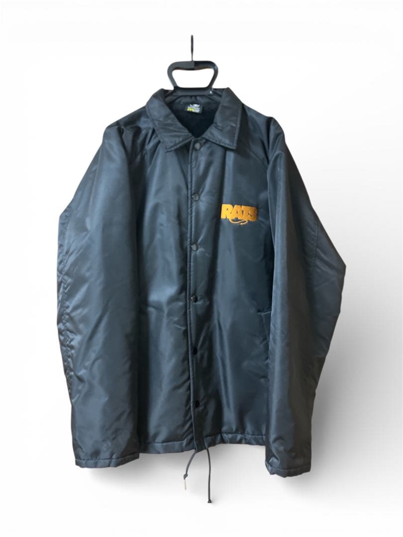 k*8様 【美品】RATS ラッツ コーチジャケット 黒 ブラック サイズ:M