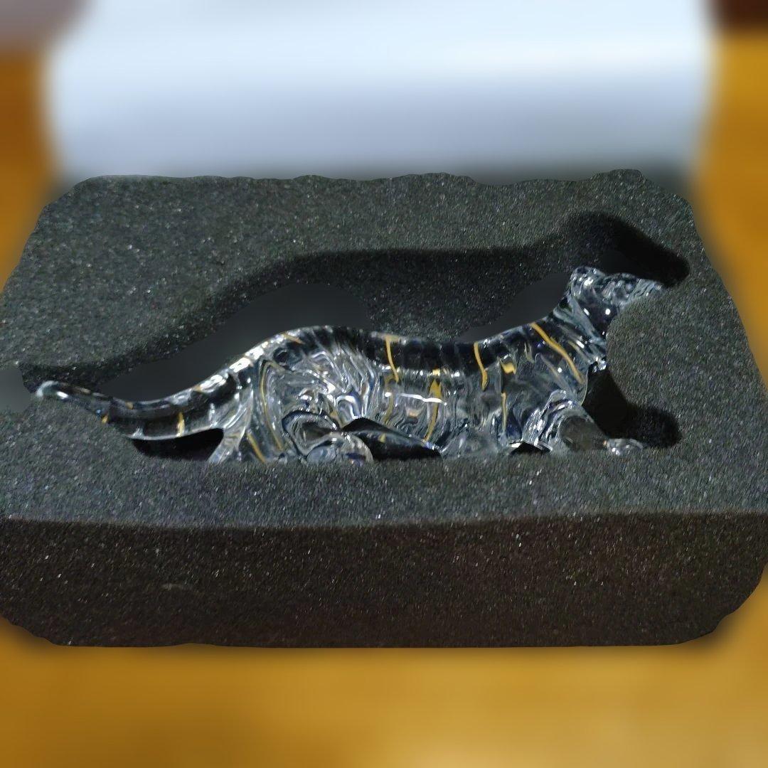 J*p様 Baccarat クリスタルガラス トラ 置物