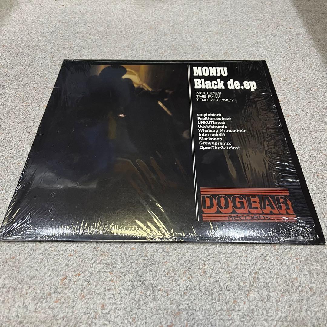 試聴のみ美盤 MONJU Black de ep アナログレコード