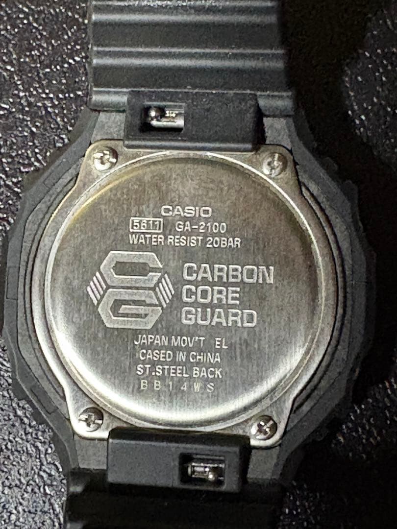 [激安い]G-SHOCK GA-2100-1AJF 色:ブラック