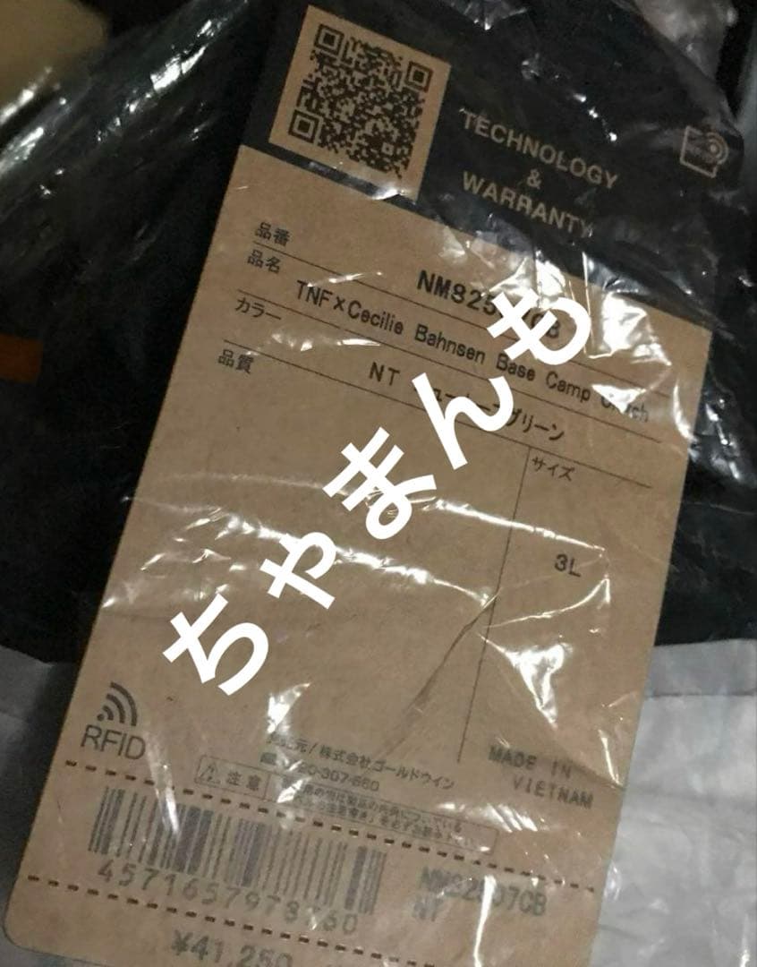 ノースフェイス　セシリーバンセン ベースキャンプクラッチ グリーン