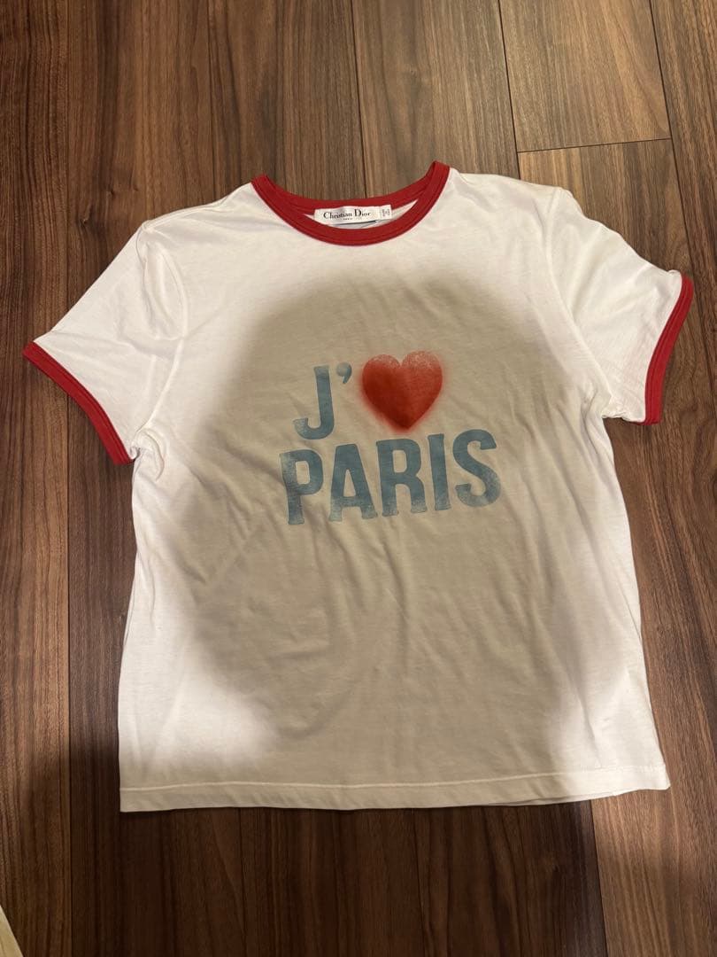DIOR ディオール J'❤️PARIS Tシャツ XS 新品