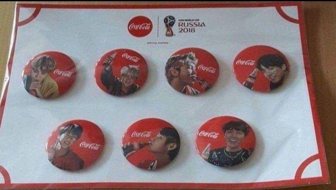 防弾少年団（BTS）コカ・コーラ缶バッジ
【非売品】