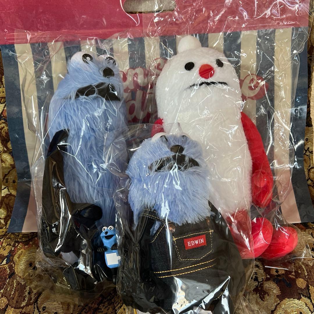 新品未開封 パペットスンスン ノンノン EDWINスンスン 3点セット オマケ付