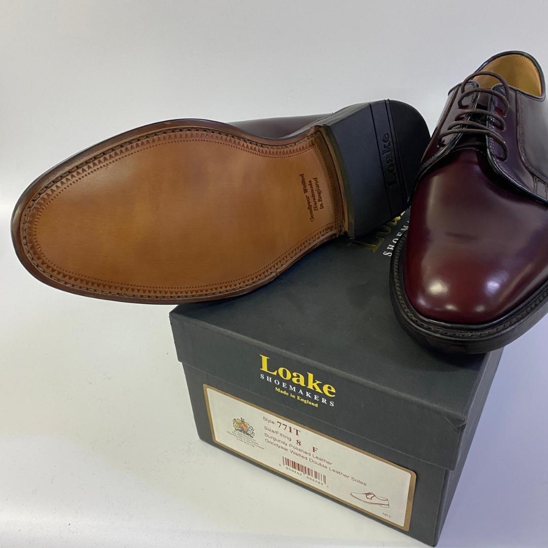 新品 ローク Loake 771T 外羽根 革靴 UK8 26.0cm