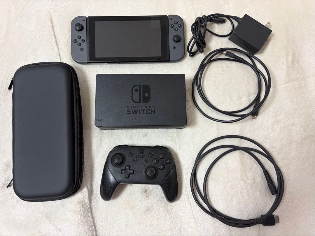 Nintendo switch 本体　プロコン　箱なし