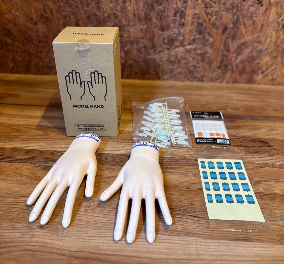 ネイリスト技能検定STモデルハンド JNEC認定モデルハンド