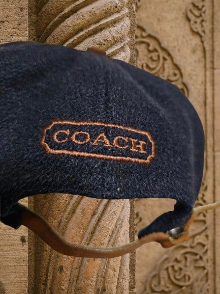 COACH 90年代アメリカ製　 old COACH　キャップ レザー