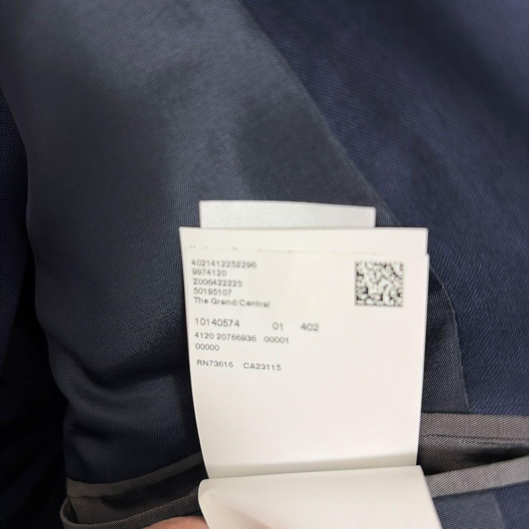 BOSS ネイビー ビジネススーツ