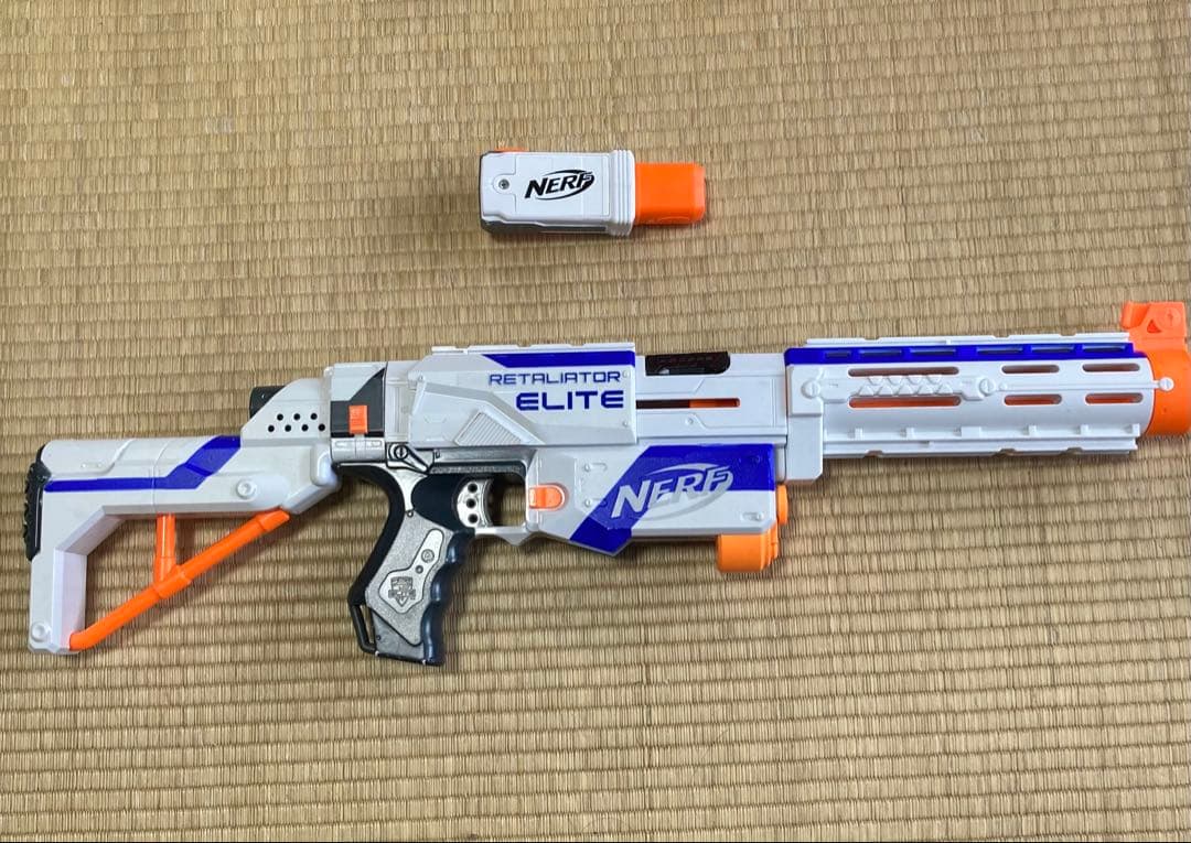 ナーフ【NERF】９点まとめ売り　本体➕アタッチメント付き