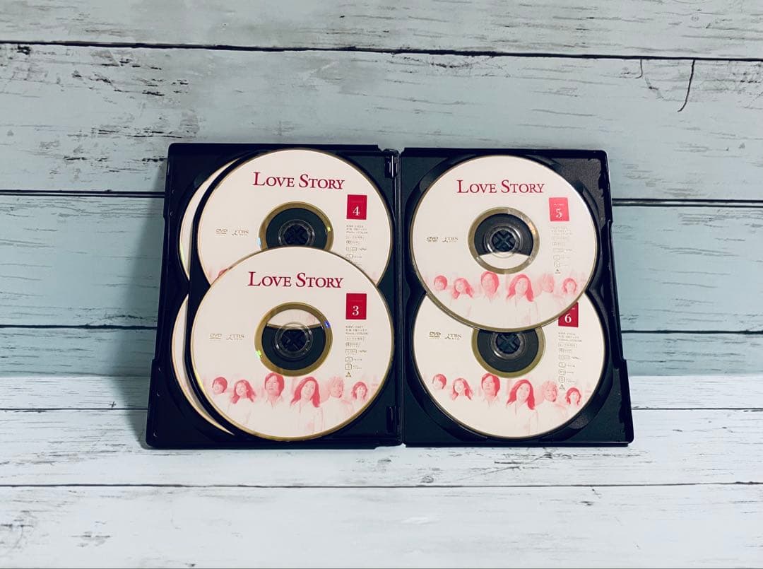 LOVE STORY 全6巻　DVD 全巻　中山美穂　豊川悦司　ドラマ