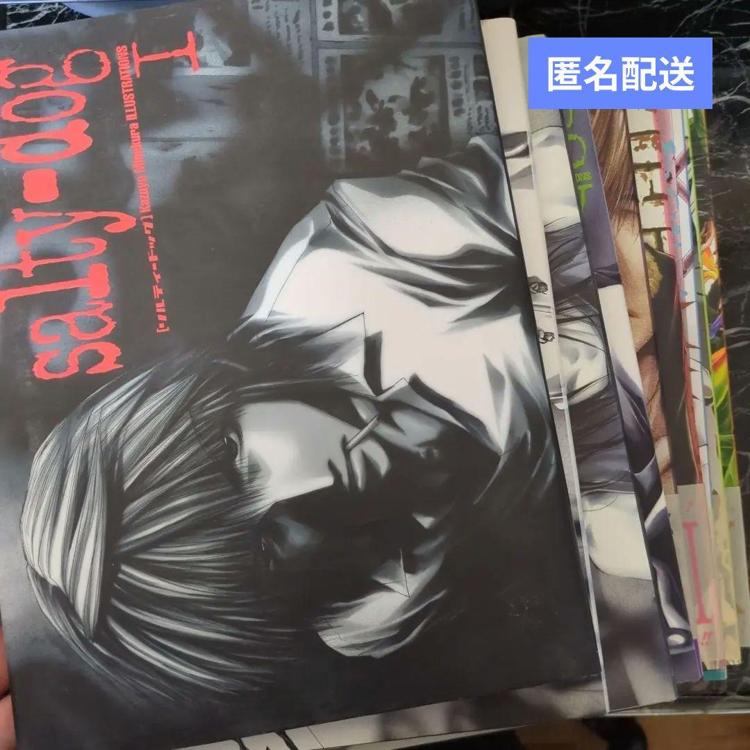 【匿名配送】峰倉かずや 画集 salty-dog Ⅰ〜Ⅸ