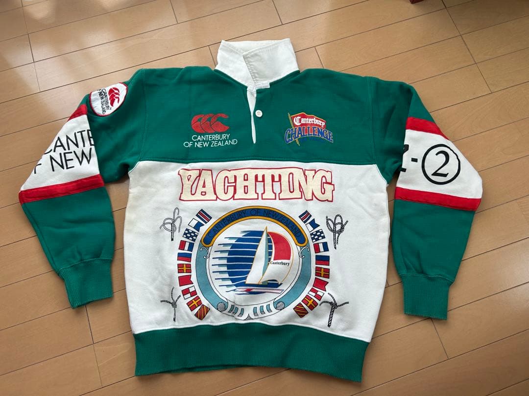Canterbury ラガーシャツ Mサイズ　トレーナー