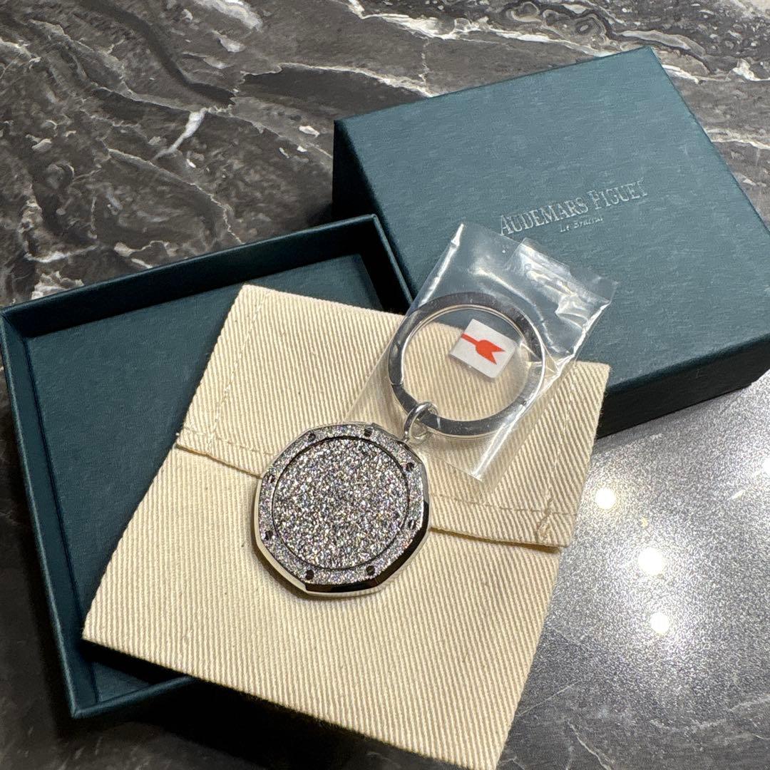 Audemars Piguet キーリング 八角形 シルバー