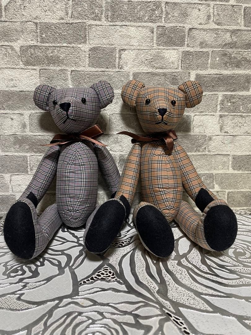最終お値下げ　美品　BURBERRY CLASSICS ぬいぐるみ　２体セット