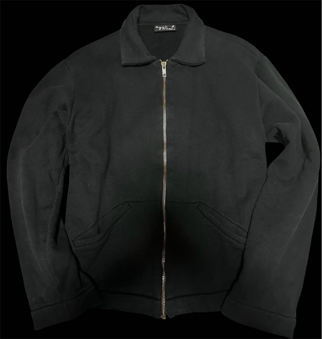トップス 90s agnes. b homme zip up sweat jacket