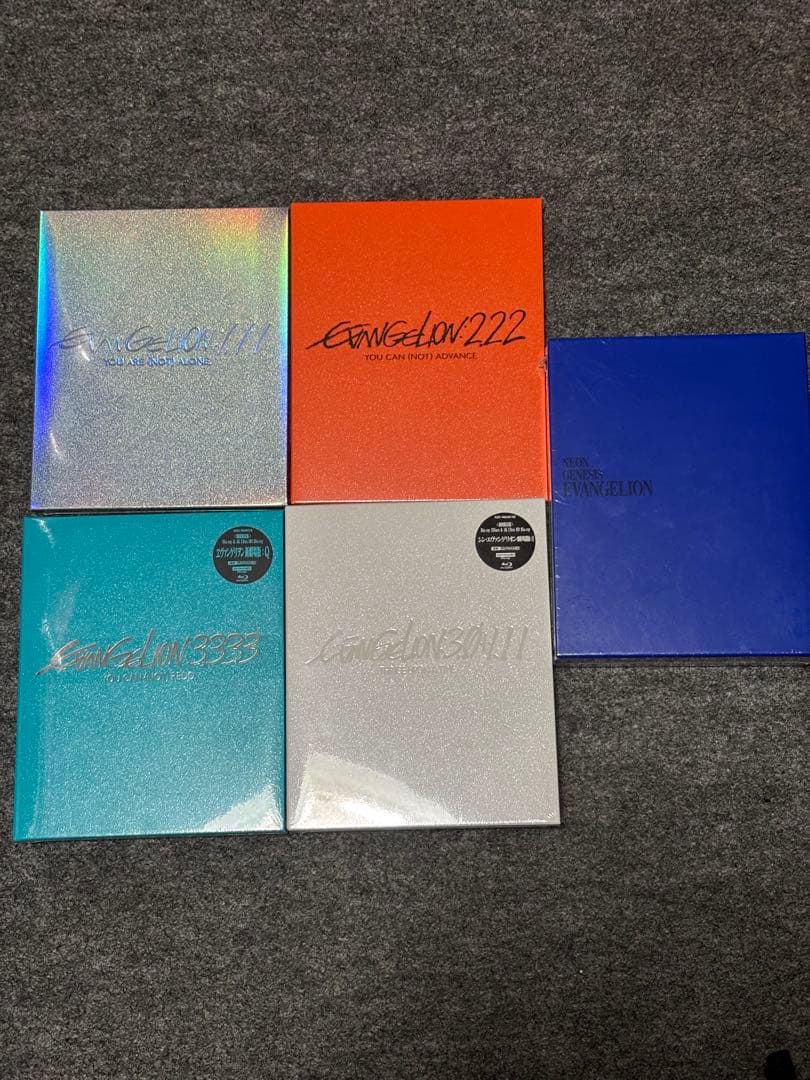 ヱヴァンゲリヲン新劇場版 Blu-ray 序破 Q 新世紀エヴァンゲリオンセット