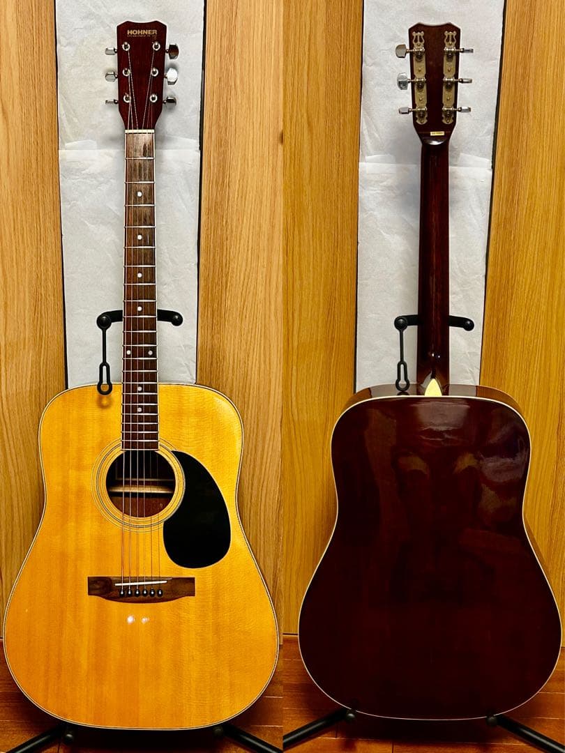 すぐ使えるアコギ HOHNER HW-400N クリーニング・低弦高調整済み